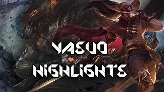 [League of Legends] Yasuo Highlights | Tennp0