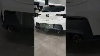 New Remark GR Corolla Quad tip exhaust- Cold Start