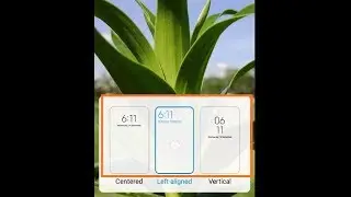 How to change clock style in Redmi 5A