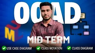 Object Oriented Analysis and Design (OOAD) - Mid Term | All Diagram | AIUB