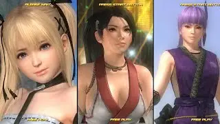Dead or Alive 5 Ultimate Arcade Part 1~ Momiji, Ayane, Marie Rose