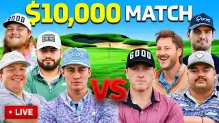🔴 LIVE | We Had a $10,000 Golf Match