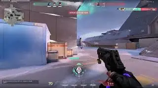Подпушил сзади нубиков в валоранте на карте Icebox (повезло) | nibizal с помощью #Twitch