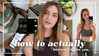 15 habits to *become a better YOU* | getting out of a slump, get motivated & more productive