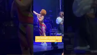 sza brought ice spice in her live concert snooze 