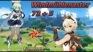 Genshin Impact 1.0 Farmroute / Fundorte (Windmühlenaster X 73 + 5 / Windwheel Aster)