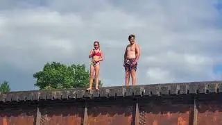 Jumping off the Trestle |Bellaroseland