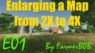 Map Expansion Series E01, We are enlarging Frickley from 2X to 4X, but same process for any size!