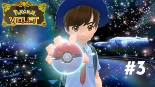 First gym & Titan pokemon Violet  with commentary Part 3 #pokemonscarletandviolet #pokemoncommunity
