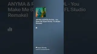 [FL STUDIO REMAKE] - ANYMA & RÜFÜS DU SOL - You Make Me 