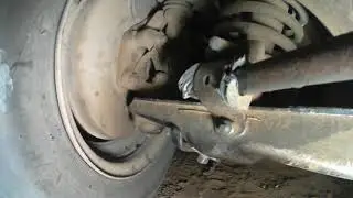 Replacing the silent blocks of the front stabilizer VAZ 2106.
