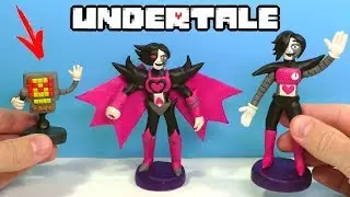 How to make Mettaton, Mettaton EX and Mettaton NEO with Clay | Undertale