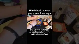 What should soccer players eat for energy #soccer #soccernutrition #soccertips