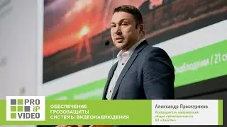 Обеспечение грозозащиты системы видеонаблюдения. Александр Проскуряков АО «Хакель». PROIPvideo2022