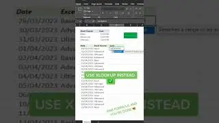 use Vlookup Formula 