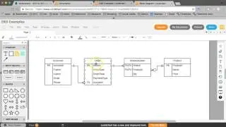 Entity-Relationship Diagrams: Minimum cardinalities: Order processing example