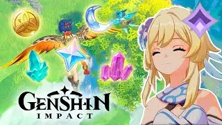 MI RUTINA DIARIA EN GENSHIN IMPACT! F2P DIARIAS, RESINA, MINERALES Y MÁS!