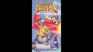 Opening and Closing To Talespin-Fearless Flyers 1991 VHS