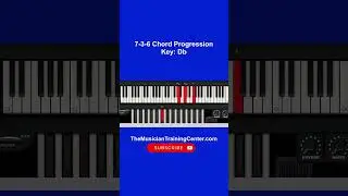 7-3-6 Chord Progression #themusiciantrainingcenter #musiclessons