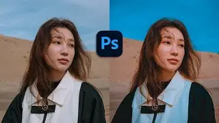 Orange & Teal Color Grade In Photoshop