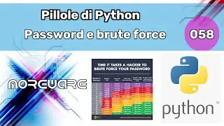 Pillole di Python #058 - Password e brute force attacks