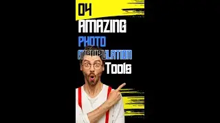 4 Best Photomanipulation tools in Photoshop l  #shorts #photoediting  #manipulationtutorial