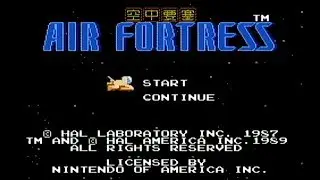 Air Fortress - NES Gameplay