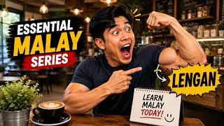 Learn Human Body Parts in Malay | Beginner Malay Vocabulary