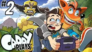 Caddy Plays Crash Bandicoot: The Huge Adventure (Part 2) [101% RUN, ALL PLATINUM RELICS]