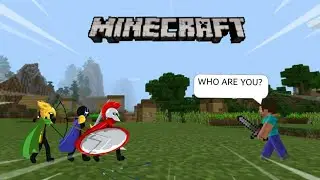 Stick War Legacy In Minecraft World |King Zarek, Xiphos, Kytchu, Atreyos |Stick War Legacy Animation
