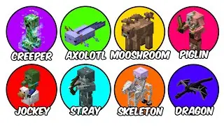 Every Rare Minecraft Mob Explained In 12 Minutes