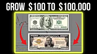 How to Grow a $100 Trading Account