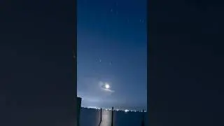 Stars over the bay 8 Hour time lapse #destin #stars #moonlight #nightlapse