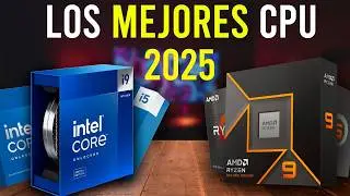 🔥 TOP 5 Procesadores para PC en 2025 🚀