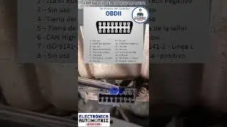 terminales del conector OBD2 #mecanicaautomotriz #mecanicoautomotriz