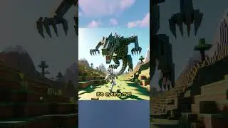 Skeleton vs Dragon Showdown #minecraft #shorts
