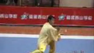 2007 福建 福州  男子 太极拳 Zhou Bin 9.83