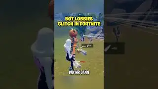 BOT LOBBY GLITCH in Fortnite!😱 (NEU)