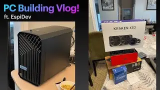Building a BRAND NEW 12TH GEN PC for @espidev! - PC Build Vlog