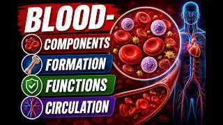 Blood- Components, Formation, Functions, Circulation