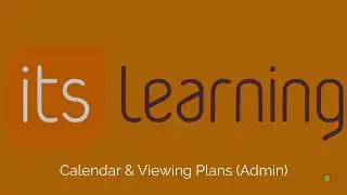 Calendar & Viewing Plans (Admin)