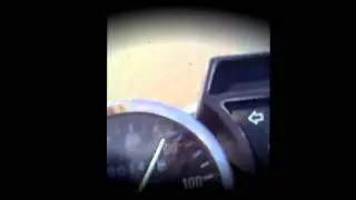 Разгон мопед альфы 110сс 0-120км/ч