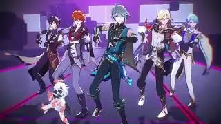 gentleman group VS lady group. #genshinimpact #genshinimpact38 #fyp#mmd#dance#scaramouche#genshinmmd