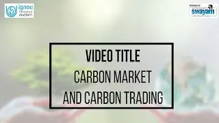 Carbon Market and Carbon Trading