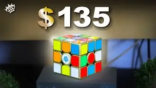 I bought the most EXPENSIVE GOLD 3x3 SPEEDCUBE | GAN 13M Maglev Kunlun