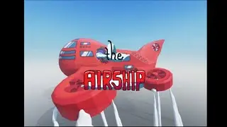 Toppat Airship показ самого дирижабля