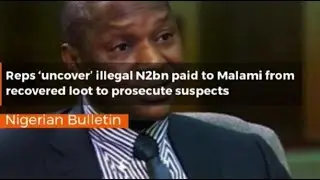 Reps ‘uncover’ illegal N2bn paid to Malami from recovered loot to prosecute suspects