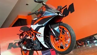 2017 KTM RC 390 First Look, Walkaround Review, Exhaust Note, What's New
