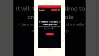 MakeMyTale: Your Personal AI Storyteller  #MakeMyTale #aitechnology #shorts