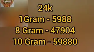 Today's Gold Rate 14/09/2023 @peppermediatrends6489